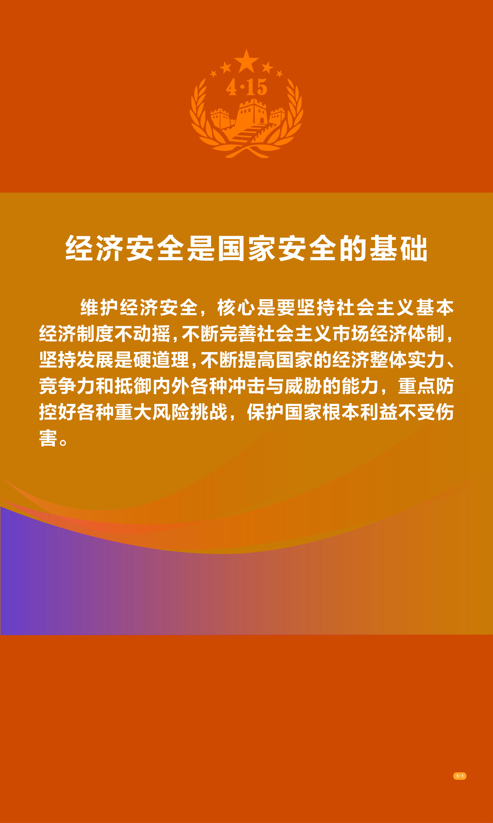 2020年全民国家安全教育日主题展经济安全