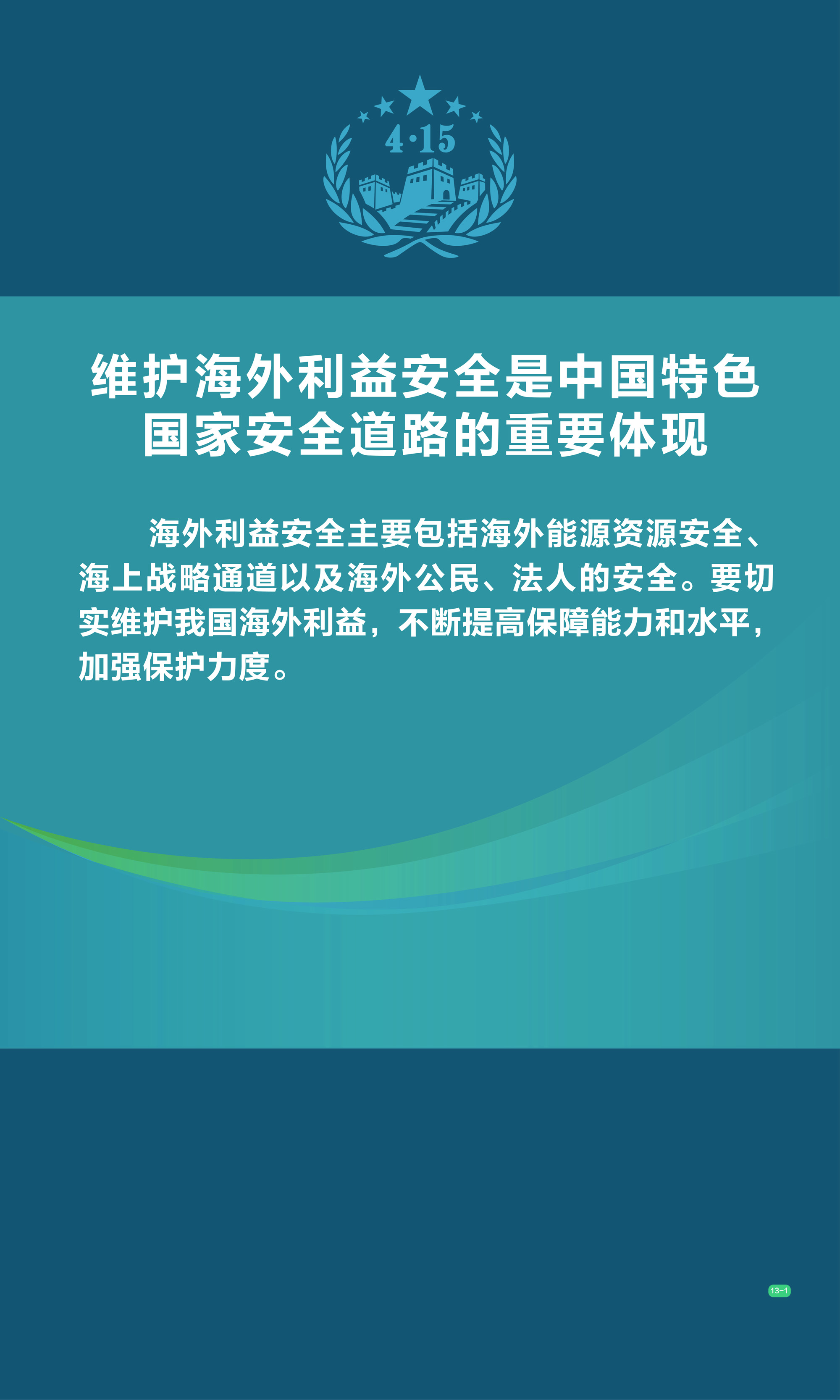 2020年全民国家安全教育日主题展海外利益安全